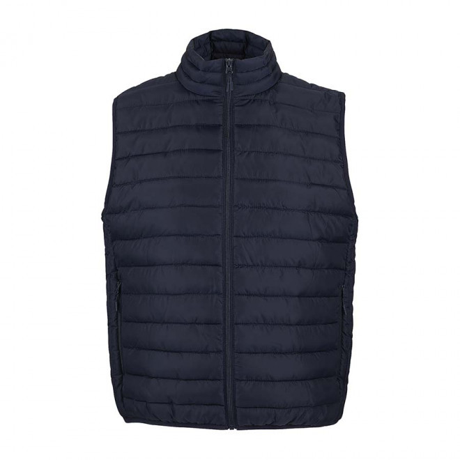 DOUDOUNE SANS MANCHES PERSONNALISABLE HOMME 'STREAM BW' - bleu marine