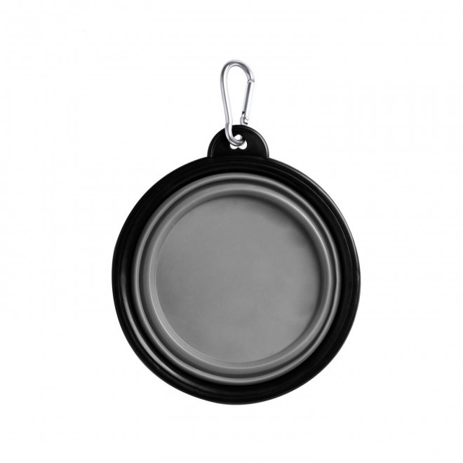  GAMELLE PLIABLE PERSONNALISABLE  POUR ANIMAUX 'TARA'  - gris