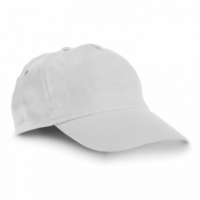 CASQUETTE PERSONNALISABLE 'BASICA POLYESTER' - blanc