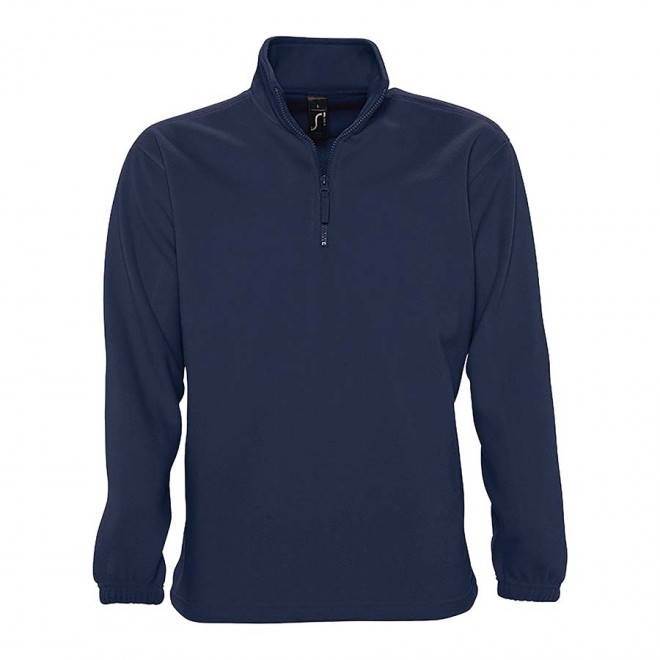 SWEAT-SHIRT PUBLICTAIRE MIXTE POLAIRE 'NESS' 300 GR/M² 72H - bleu marine