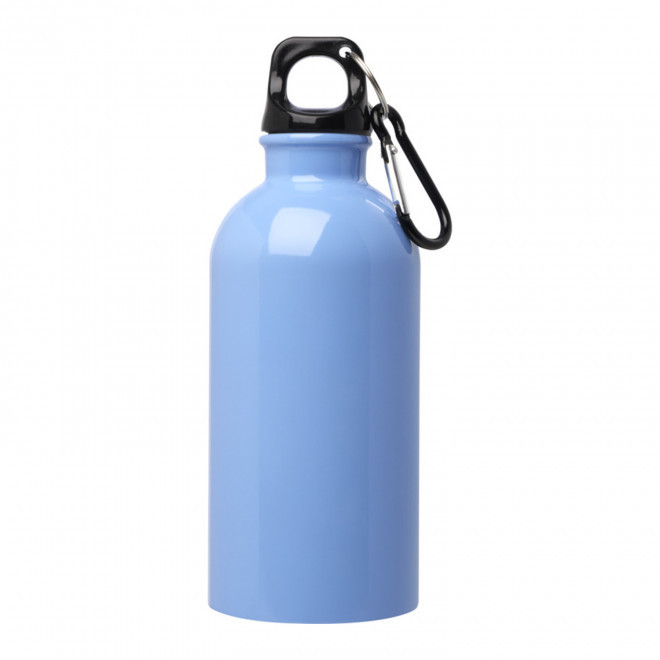 GOURDE EN MÉTAL 400 ML 'EVEREST' - bleu ciel
