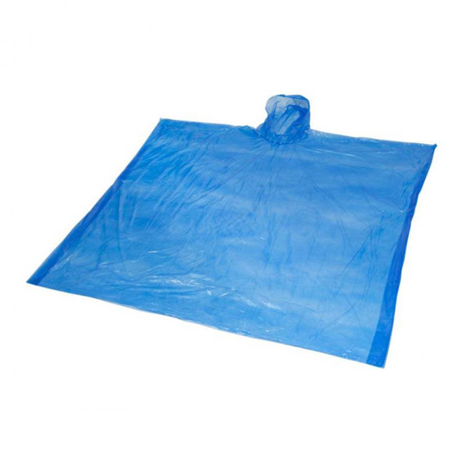PONCHO PUBLICITAIRE TRANSPARENT 'HIGHLAND' RAPIDE 4 JOURS - bleu royal