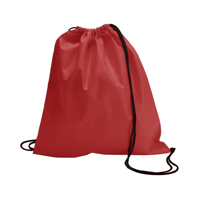 SAC A DOS PERSONNALISABLE NON TISSE 80G/M² 'TIVO' - rouge
