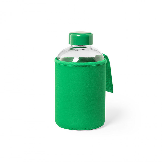 BOUTEILLE PUBLICITAIRE EN VERRE 600 ML 'BERTAH' - vert