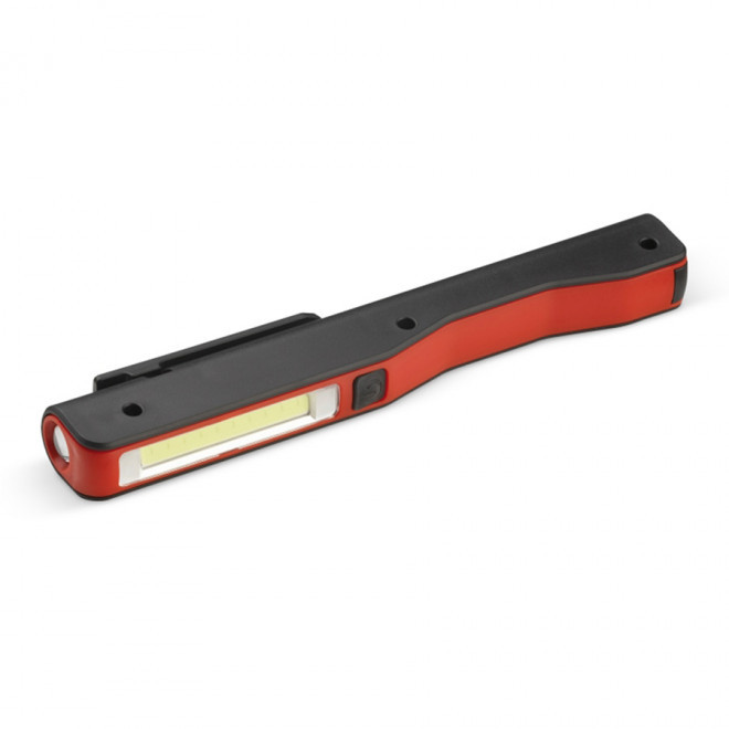 LAMPE TORCHE COB PERSONNALISEE 'COBOL' - rouge