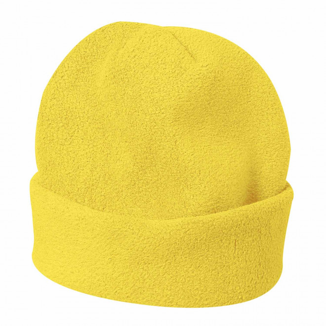 BONNET PUBLICITAIRE POLAIRE 'BOREAL' 200 GR/M² - jaune