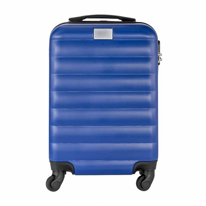 VALISE TROLLEY PUBLICITAIRE 'KOVER' - bleu royal