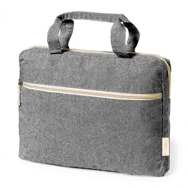 SACOCHE D'ORDINATEUR PUBLICITAIRE 'BOPLAR' - noir