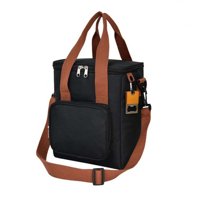 SAC ISOTHERME PUBLICITAIRE RPET 'KOULMA' - noir