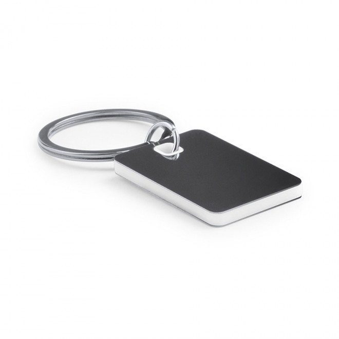 PORTE-CLES PUBLICITAIRE 'CARACOLOR' - blanc