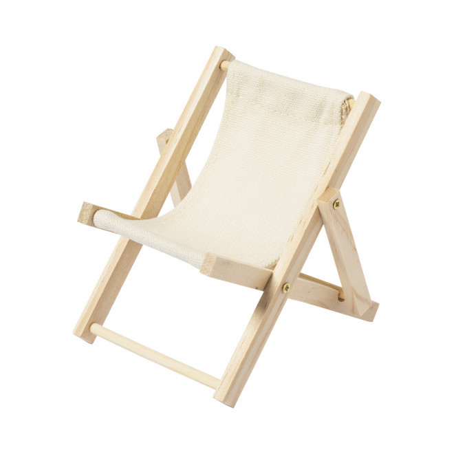 SUPPORT POUR SMARTPHONE PUBLICITAIRE 'BAUDRY' - naturel