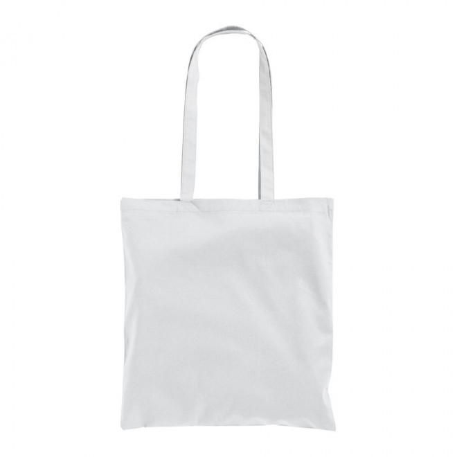 TOTE BAG PERSONNALISÉ ANSES LONGUES 'ANTONIO' 220 GR/M² - blanc