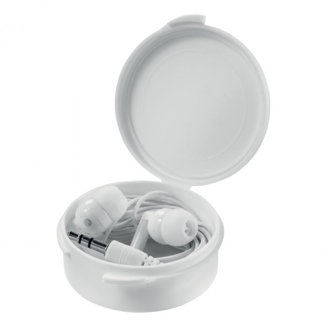 ÉCOUTEURS PERSONNALISÉS 'MUSIC' - blanc