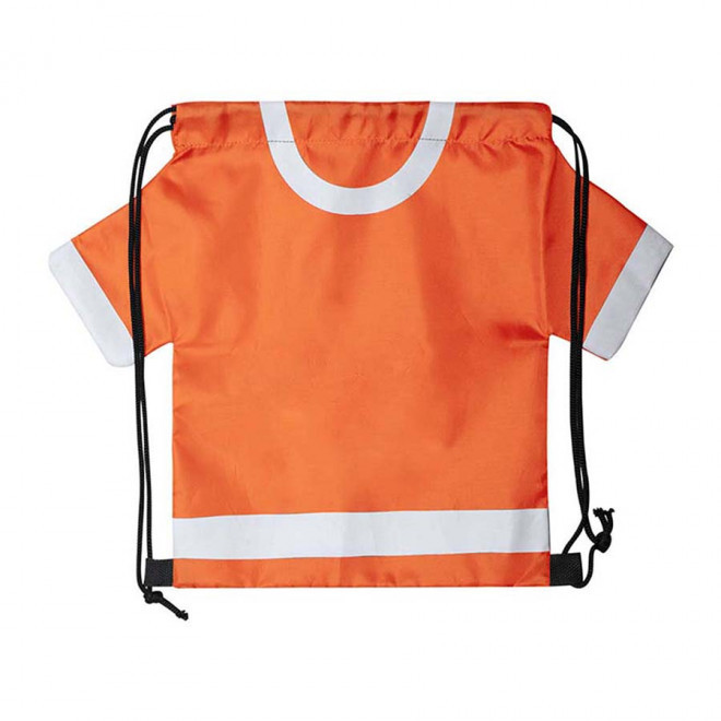 SAC PERSONNALISÉ MAILLOT AVEC CORDELETTE MAILLOT ADULTE 'TROKA' - orange