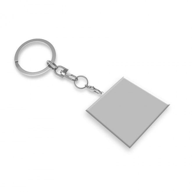 PORTE-CLÉS RIGIDE PUBLICITAIRE 'MAKLY DOMING' - carré