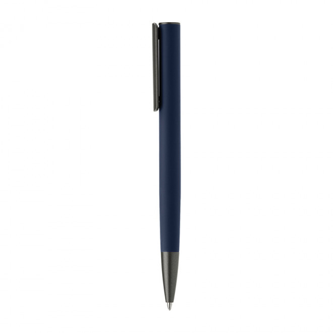 STYLO PUBLICITAIRE SOFT TOUCH 'RENON COLOR' - bleu foncé