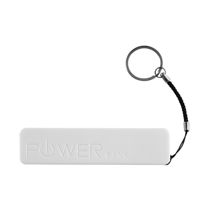 BATTERIE DE SECOURS PUBLICITAIRE 'POWERSMART' - blanc
