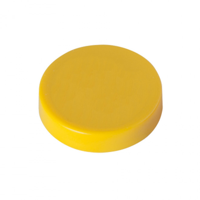 MAGNET ROND PUBLICITAIRE COULEUR 'WILMA' - jaune