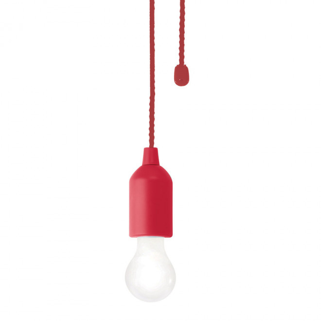 LAMPE LED PERSONNALISÉE 'AMPULL' - rouge