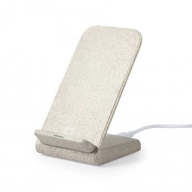 CHARGEUR PUBLICITAIRE 10W 'RIMS TEL' - naturel