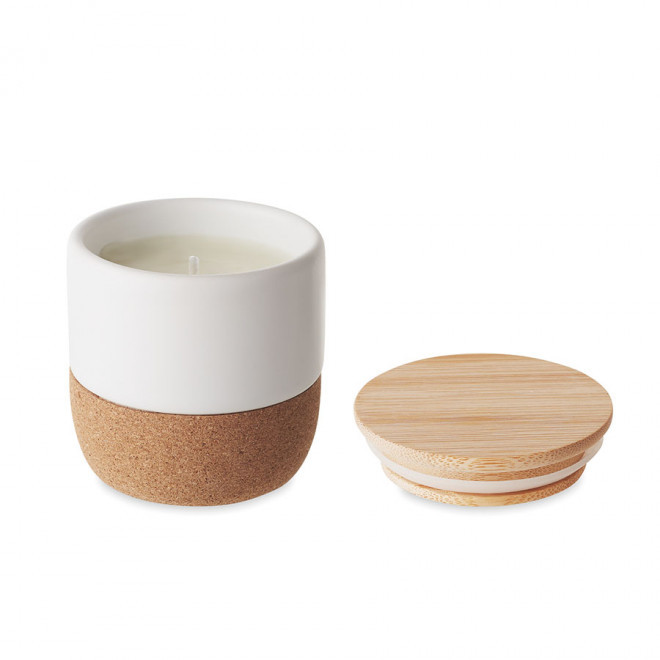 BOUGIE PERSONNALISÉE CIRE VÉGÉTALE 'HAPAIZE' - S