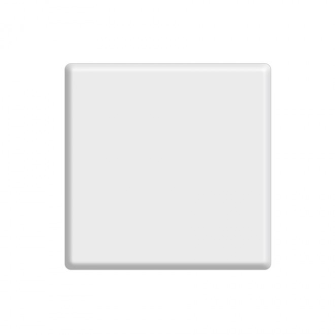 MAGNET PUBLICITAIRE RIGIDE 'COURSY CARRE' - quadri 5x5 cm