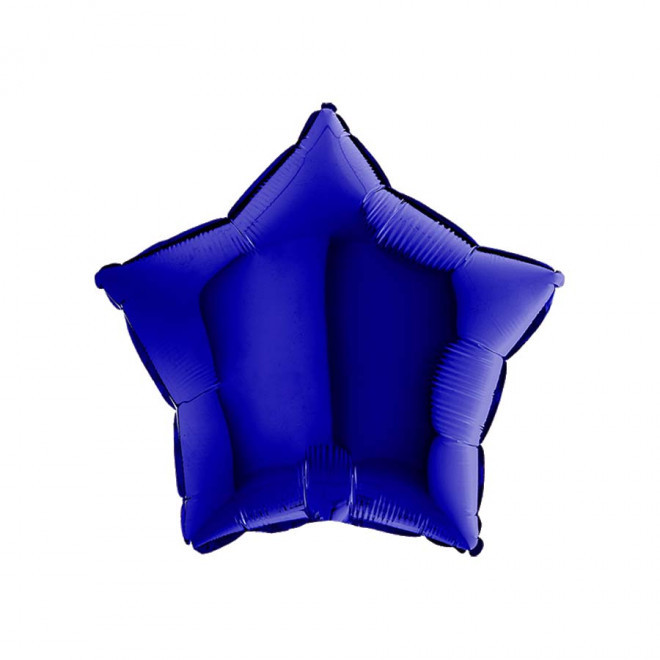 BALLONS PERSONNALISÉS EN MYLAR 'MYLA ÉTOILE' - bleu foncé