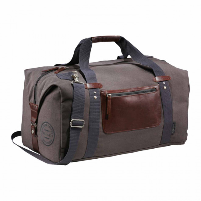 SAC DE VOYAGE 37L PERSONNALISABLE 'CROSBY' - brun