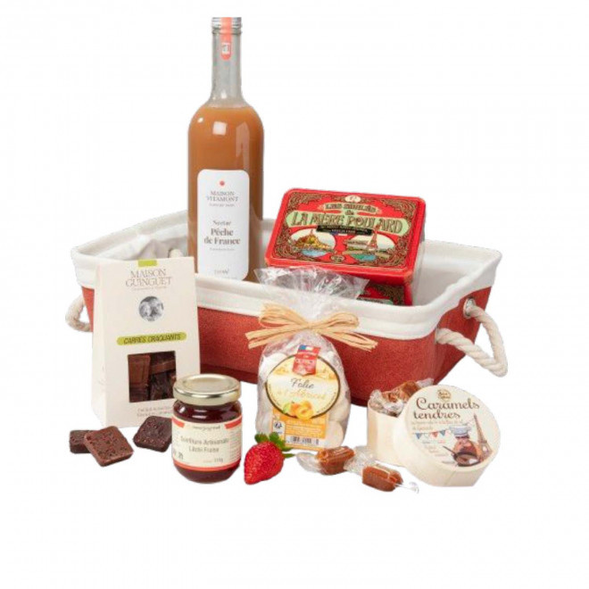 COFFRET GOURMAND PUBLICITAIRE 'PARTAGE DE DOUCEURS' - naturel