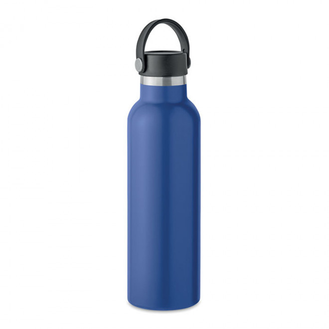 BOUTEILLE PUBLICITAIRE ACIER RECYCLE 700 ML 'BOALA' - bleu