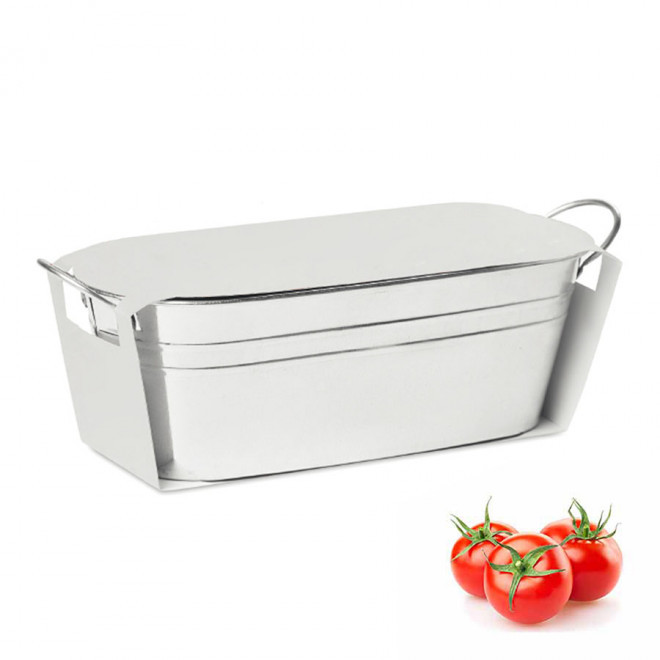 BAC A PLANTES PUBLICITAIRE 'BACAN BLANC' - tomate