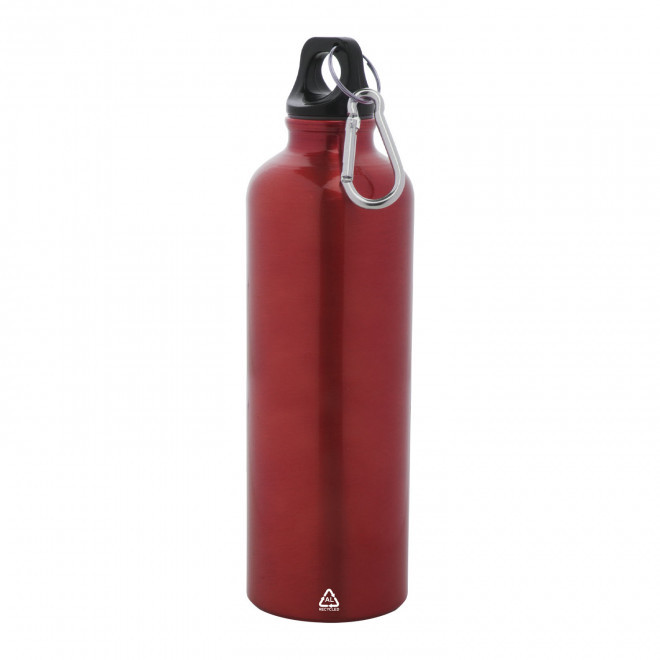 GOURDE EN ALUMINIUM PUBLICITAIRE 'CANYON RECYLE' - rouge