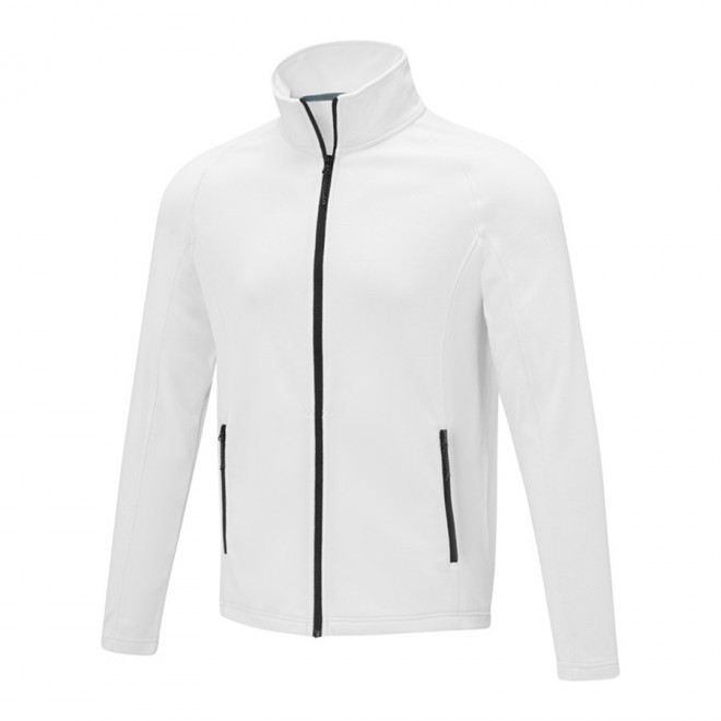VESTE POLAIRE PUBLICITAIRE HOMME 'ZELIA' - blanc