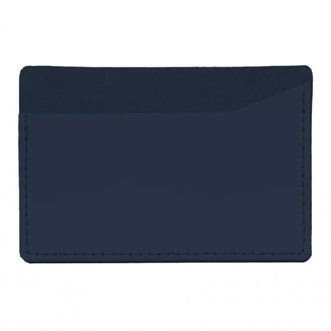 PORTE-CARTE PUBLICITAIRE 'LUCAS' - bleu nuit