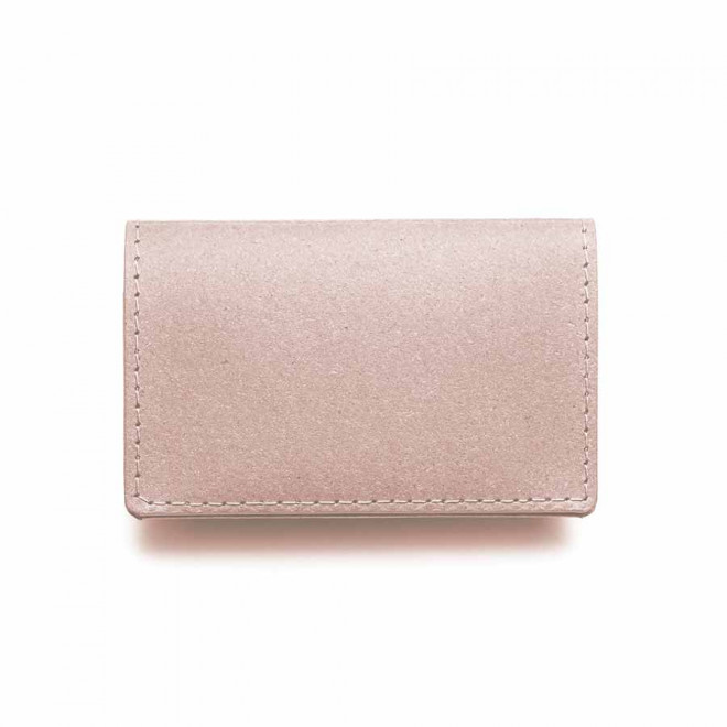 PORTE CARTE FOLIO PUBLICITAIRE 'LUCAS' - rose