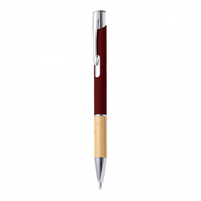STYLO PUBLICITAIRE EN ALUMINIUM 'ALUSTI SOFT' - rouge
