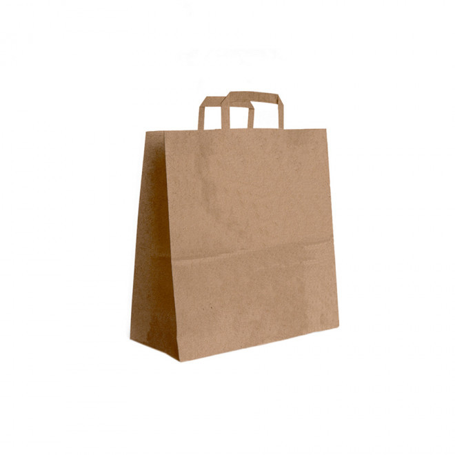 SAC ANSES PLATES KRAFT PERSONNALISABLE 'BLANPA' - kraft
