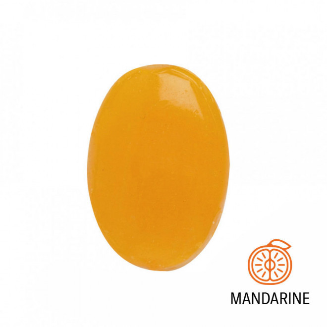 MINI BONBON PUBLICITAIRE 'CANDY' PAPILLOTE - mandarine