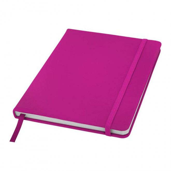 CARNET A5 PUBLICITAIRE 'TOMASO' 4J - magenta