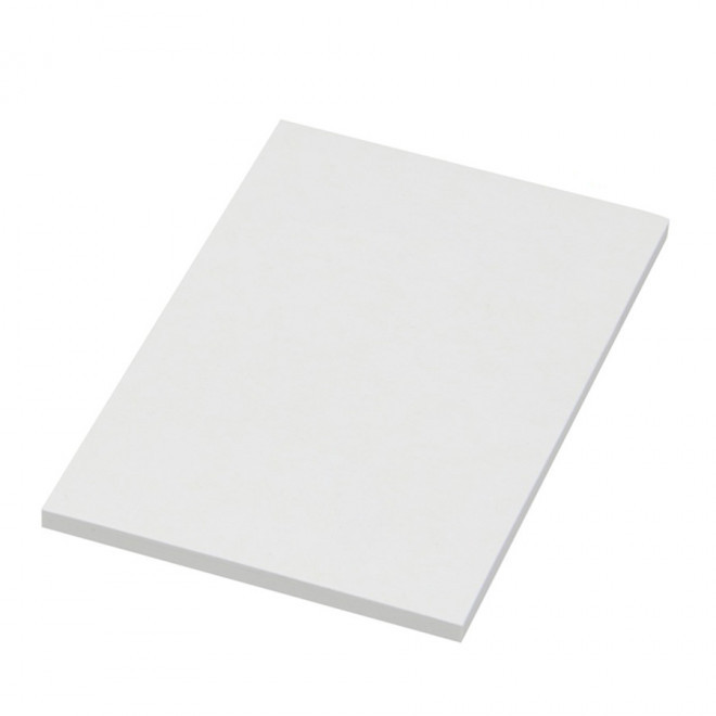 MEMOS PERSONNALISES 'FORNOTE' RECYCLE 5x7.5 CM - blanc