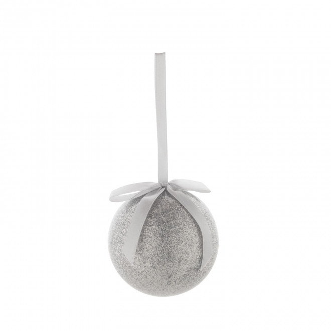 BOULE DE NOEL PERSONNALISABLE 'NORF' - argenté