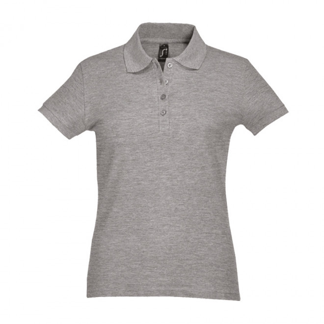 POLO PUBLICITAIRE FEMME 'PASSION' 170 GR/M² - gris chiné