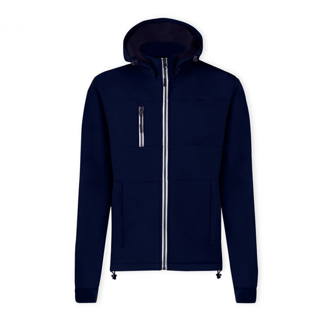 VESTE SOFTSHELL MIXTE PUBLICITAIRE 'ISIDORE' - bleu marine