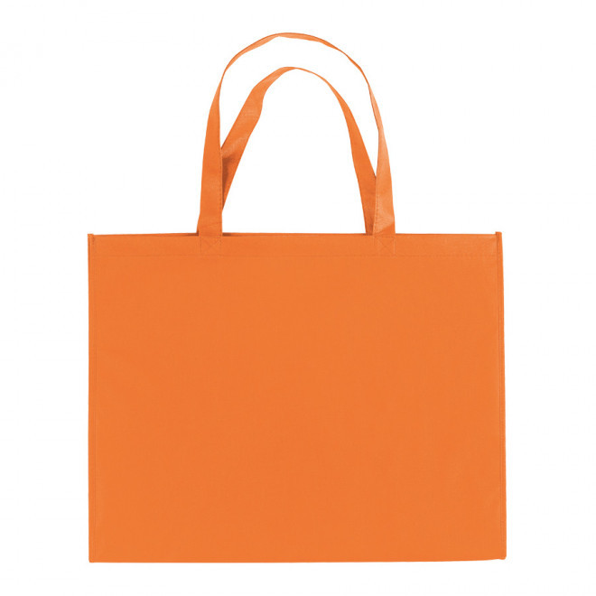 SAC SHOPPING ANSES LONGUES 'MILAZZO' 80 GR/M² - orange