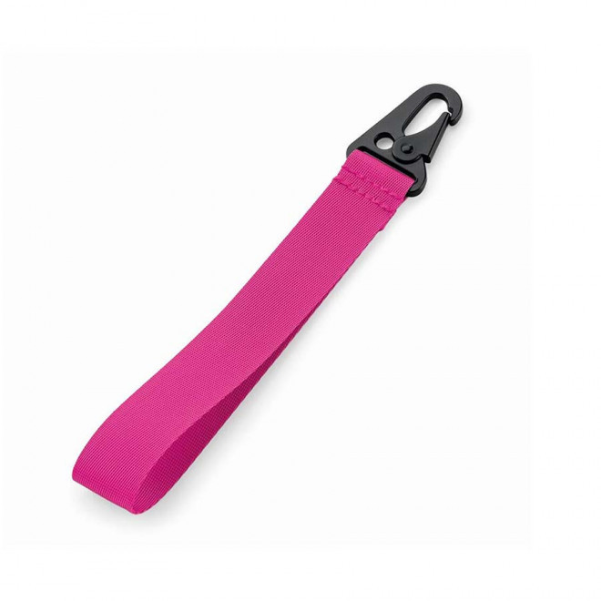 TIRE ZIP MOUSQUETON PUBLICITAIRE 'CAPTO' - fuchsia