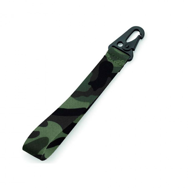 TIRE ZIP MOUSQUETON PUBLICITAIRE 'CAPTO' - camo vert