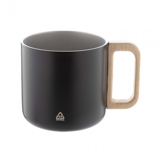 MUG ACIER PUBLICITAIRE 'JORNA' - noir
