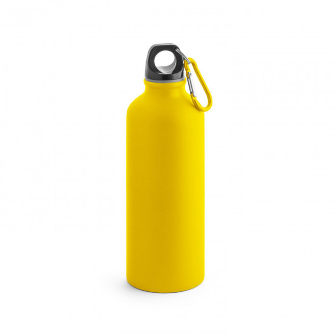 GOURDE EN ALUMINIUM 540 ML PUBLICITAIRE 'MAKALU' - jaune