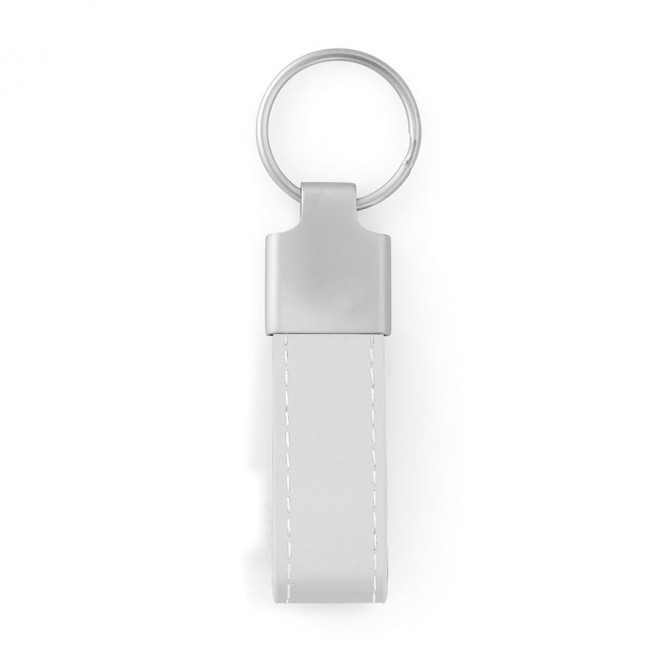 PORTE-CLES PUBLICITAIRE AUTOMOBILE 'POTI AUTOMOBILE' - blanc