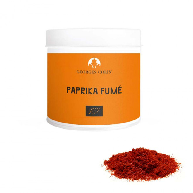 POT EPICES PUBLICITAIRE GEORGES COLIN 'AROMA' - Paprika fumé